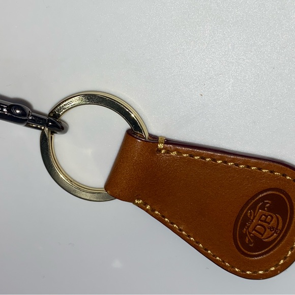 Dooney & Bourke Florentine Bristol Whiskey Brown Leather Satchel Shoulder Bag - Picture 8 of 11